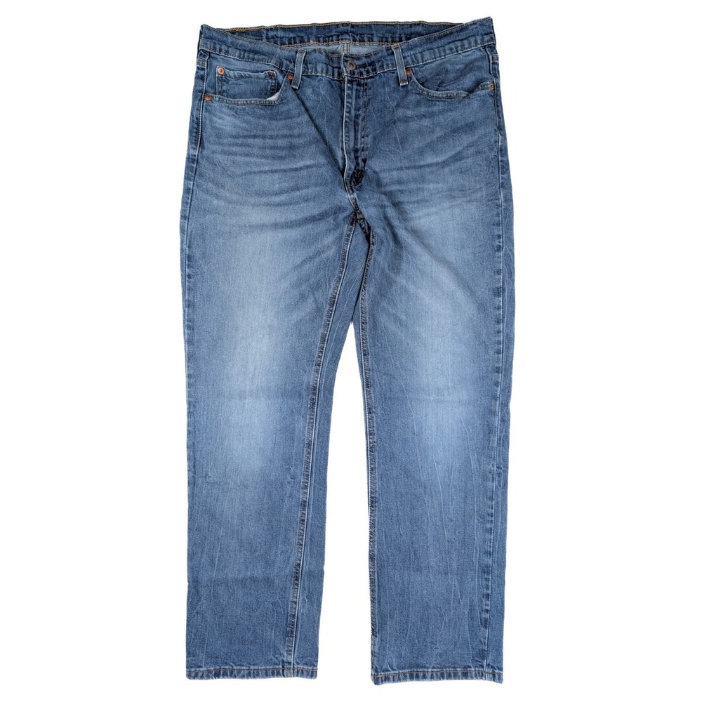 Levi's 541‎ Athletic Fit Distressed Blue Stonewash Denim Jeans Men's Size 38x30
